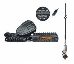Set Albrecht AE 6110 VOX mit Stecker und Antenne Gamma 2F X